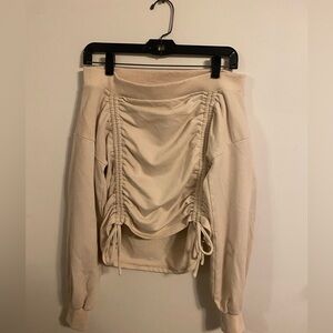 AKIRA off the shoulder long sleeve top